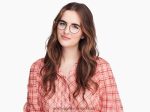 Warby Parker T4FT0T101 Brille gebürstete Tinte mit poliertem Gold Simon – Bild 3