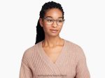 Warby Parker T4FT0T110 Brille Pazifischer Kristall Hughes – Bild 3