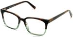 Warby Parker T4FT0T112 Brille grüner Granat verblasst Hughes
