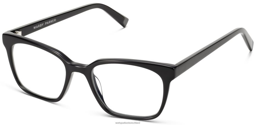 warby_parker_t4ft0t114_brille_pechschwarz_hughes.jpg Warby Parker T4FT0T114 Brille pechschwarz Hughes – Bild 1