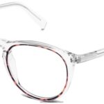 Warby Parker T4FT0T117 Brille Kristall mit Ahorn haskell