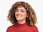 Warby Parker T4FT0T117 Brille Kristall mit Ahorn haskell – Bild 3