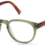 Warby Parker T4FT0T124 Brille Algenkristall mit bernsteinfarbener Schildkröte percey