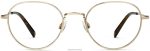 Warby Parker T4FT0T142 Brille poliertes Gold Rafael – Bild 4