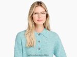 Warby Parker T4FT0T150 Brille Seeglasgrau Brady – Bild 3