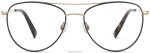 Warby Parker T4FT0T170 Brille gebürstete Tinte mit poliertem Gold Hani – Bild 4