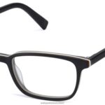 Warby Parker T4FT0T177 Brille schwarze matte Sonnenfinsternis Oliver