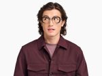 Warby Parker T4FT0T184 Brille geschichteter Dunst mit poliertem Gold Halima – Bild 3