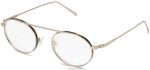 Warby Parker T4FT0T223 Brille Poliertes Gold mit mattem Whiskey-Schildpatt Corwin