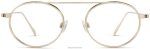Warby Parker T4FT0T223 Brille Poliertes Gold mit mattem Whiskey-Schildpatt Corwin – Bild 4