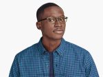 Warby Parker T4FT0T231 Brille Algenkristall mit Cognac-Schildkröte Donovan – Bild 2