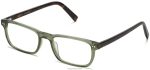 Warby Parker T4FT0T231 Brille Algenkristall mit Cognac-Schildkröte Donovan