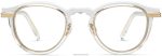 Warby Parker T4FT0T249 Brille Kristall mit poliertem Gold arti – Bild 4