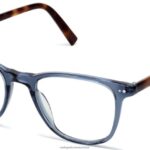 Warby Parker T4FT0T250 Brille Azurblauer Kristall mit Eichenfass dawson