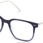 Warby Parker T4FT0T256 Brille Mitternachtsfade mit poliertem Silber Kaleb