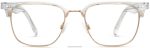 Warby Parker T4FT0T26 Brille Kristall mit poliertem Gold Baird – Bild 4