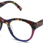Warby Parker T4FT0T282 Brille gestreiftes Konfetti Piera