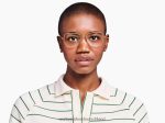 Warby Parker T4FT0T292 Brille poliertes Gold Carlotta – Bild 2