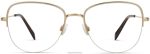 Warby Parker T4FT0T292 Brille poliertes Gold Carlotta – Bild 4