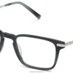 Warby Parker T4FT0T294 Brille Gestreifter Pazifik mit poliertem Silber Raul