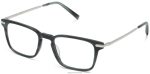 Warby Parker T4FT0T294 Brille Gestreifter Pazifik mit poliertem Silber Raul