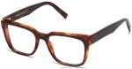 Warby Parker T4FT0T297 Brille gebrannte Umbra-Schildkröte mit Marcona-Schildkröte Cumberland