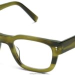 Warby Parker T4FT0T31 Brille gestreifte Artischocke ihr Mann