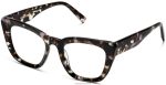 Warby Parker T4FT0T324 Brille schwarze Johannisbeerschildkröte Lorena