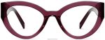 Warby Parker T4FT0T326 Brille kandierter Beerenkristall Kelsey – Bild 4