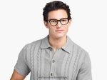Warby Parker T4FT0T334 Brille Tiefschwarz mit Roségold maeve – Bild 3