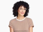 Warby Parker T4FT0T347 Brille poliertes Gold sahana – Bild 2