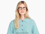 Warby Parker T4FT0T359 Brille Tiefschwarz matt mit poliertem Silber moriarty – Bild 3