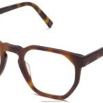 Warby Parker T4FT0T35 Brille Holzmaserung Schildkröte matt Tobias