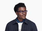 Warby Parker T4FT0T368 Brille baltisches Blau Morgan – Bild 2