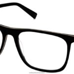 Warby Parker T4FT0T377 Brille schwarze matte Sonnenfinsternis Fletcher