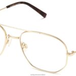 Warby Parker T4FT0T388 Brille poliertes Gold Aram