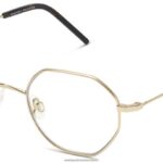 Warby Parker T4FT0T390 Brille poliertes Gold dupree