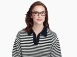 Warby Parker T4FT0T408 Brille Karamellschildkröte Hartmann – Bild 3