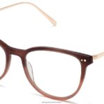 Warby Parker T4FT0T427 Brille Maulbeerschildkröten-Fade mit poliertem Gold Maren