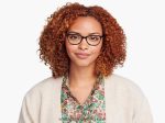 Warby Parker T4FT0T430 Brille pechschwarz Gänseblümchen – Bild 2
