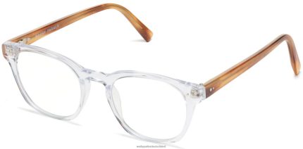 Warby Parker T4FT0T436 Brille Kristall mit englischer Eiche felix