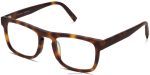Warby Parker T4FT0T446 Brille Holzmaserung Schildkröte matt omar