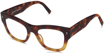 Warby Parker T4FT0T450 Brille Sonnenstrahl-Schildkröte verblassen Yamini