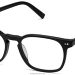 Warby Parker T4FT0T45 Brille tiefschwarz matt Santiago