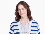 Warby Parker T4FT0T464 Brille Minze mit poliertem Gold Celia – Bild 2