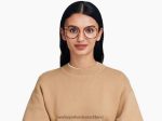 Warby Parker T4FT0T470 Brille Eichenfass mit poliertem Gold Montague – Bild 2