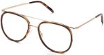 Warby Parker T4FT0T470 Brille Eichenfass mit poliertem Gold Montague