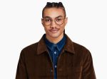 Warby Parker T4FT0T470 Brille Eichenfass mit poliertem Gold Montague – Bild 3