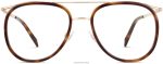 Warby Parker T4FT0T470 Brille Eichenfass mit poliertem Gold Montague – Bild 4