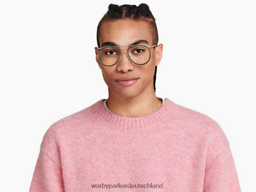 Warby Parker T4FT0T471 Brille Palmenkristall mit Riesling Montague – Bild 3